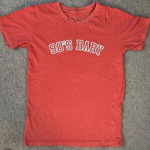 Brunt orange t-shirt from pacsun